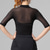preiswerte Oberteile &amp; Sets-Latein-Tanz oben Pure Farbe Farbaufsatz Tüll Damen Leistung Ausbildung Halbe Ärmel Hoch Polyester