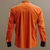 abordables Camisetas de Halloween-Camisa de Hombre para Halloween Cat Costumes Camisa de Botón de Manga Larga Oscura Ropa de Noche Diaria Otoño Invierno Primavera y Verano con Cuello Impresión 3D Naranja