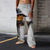 cheap Men&#039;s Printed Casual Pants-Halloween Men&#039;s Pumpkin Mid Waist Horror Festival Straight Leg Trousers Summer Spring 3D Print Black And White