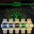 cheap Quartz Watches-CRRJU Top Original Men Quartz Watch Green Waterproof Watch for Men Stainless Steel Quartz Men Luxury Watch Luminous Wristwatch