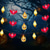 abordables luces de halloween-Cadena de luces de Halloween con forma de calabaza fantasma iluminada, 3 m, 20 ledes, funciona con pilas, para festivales, fiestas, jardines, decoración del hogar, balcones, casas embrujadas, bares,