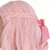 cheap Party Wigs-Long Pastel Pink Curly Wig with Braids Halloween Cosplay Party Wigs