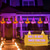 cheap Indoor &amp; Party Lighting-8PCS Halloween Witch Hat Lights, 40 LED Light Up Hanging String Lights with Remote Control, Battery Powered Outdoor Halloween Decorations for Tree, Garden, Yard, Balcony and Party Decor