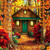 billige Halloween utendørs-solcelledrevet kunstig lønneblad krans lysstreng 6,5m 30leds Thanksgiving halloween høstløv dekorasjon utendørs innendørs hage uteplass peis for ferie atmosfære belysning