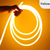 billige Neon LED-lys-1m 2m 3M Stripelys med neon 150 LED Fleksibel neon 14mm 1set Varm hvit Rød Blå LED Stripelampe Utendørs Vanntett Ferie 220-240 V 110-120 V