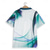baratos Polo Geométrico Masculino-Homens Geométrica Camisas Polo Waffle Camisa de golfe Manga Curta Camisas polo Camisas de colarinho Business casual Roupas de férias Traje formal Roupas para festivais Impressão 3D Botões Azul Verde
