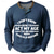 billiga Roliga ord-Herr Halloween Brev Henleytröja Långärmad Tryck Mode Dagligen Henley Ledigt Dagligen Festival Vår &amp; Höst Blå Grön Mörkgrå Henley Henley T-shirt
