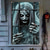 billige Veggtepper-halloween vindusdekor dekorasjoner, stoff hekser skumle halloween gardin skrekkfilm plakat vindusdør som dekker dekor for hjemsøkt hus, skummelt halloween vindu klinger dekaler innendørs utendørs