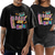 levne Retro grafika-retro vintage bavlněné tričko z 90. let unisex 90. léta večírek ležérní denní nadměrné tričko vyprané kyselinou