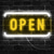 abordables Lampes néon led-enseigne au néon ouverte led entreprise néon enseigne ouverte applique murale art déco roman nuit néon lampes alimentées par fil usb pour bars, magasins, café, hôtel, décorations extérieures