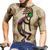 cheap Men's Jerseys-Men's Cycling Jersey Vintage Short Sleeve Bike Tee Tshirt Jersey with 3 Rear Pockets Mountain Bike MTB Quick Dry Anatomic Design Wicking Breathable Sports Khaki Clothing Apparel