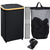 cheap Storage &amp; Organization-75L Slim Laundry Hamper with Wheels,Clothes Hamper for Laundry,Laundry Basket with Lid &amp; Inner Bag,for Laundry Room, Bedroom, Dormitory Organization