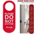 cheap Sculptures-Do Not Disturb Sign Door Hanger Sign PU Leather Welcome Please Knock Sign Ideal for Offices Clinics Law Firms Hotels or during Therapy Massage Spa Counseling Sessions