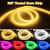 billige Neon LED-lys-1m 2m 3M Stripelys med neon 150 LED Fleksibel neon 14mm 1set Varm hvit Rød Blå LED Stripelampe Utendørs Vanntett Ferie 220-240 V 110-120 V