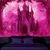 cheap Halloween Wall Tapestries-Halloween Decorations Blacklight Tapestry Glow Party Creepy Mansion Castle UV Reactive Glow in the Dark Psychedelic Trippy Misty Hanging Tapestry Wall Art Mural for Living Room Bedroom