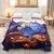 levne Halloween ložnice-halloweenská dekorace jack o&#039; lantern dýňová deka - měkký a příjemný fleece se slavnostním dýňovým designem - ideální pro halloweenskou výzdobu a udržení tepla