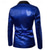 cheap Men&#039;s Classic Blazers-Men&#039;s Blazer Business Cocktail Party Wedding Party Fashion Casual Spring &amp;  Fall Polyester Color Block Button Pocket Comfortable Single Breasted Blazer Silver Black Red Blue