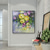 preiswerte Blumen-/Botanische Gemälde-Mintura handgefertigte Blumen-Ölgemälde auf Leinwand, Wandkunst, Dekoration, moderne abstrakte Bilder für die Inneneinrichtung, gerolltes, rahmenloses, ungedehntes Gemälde