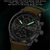 cheap Quartz Watches-BINBOND Men Quartz Watch Fashion Business Wristwatch Luminous Alarm Clock Calendar Waterproof Steel Leather Watch