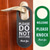 cheap Sculptures-Do Not Disturb Sign Door Hanger Sign PU Leather Welcome Please Knock Sign Ideal for Offices Clinics Law Firms Hotels or during Therapy Massage Spa Counseling Sessions