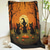 cheap Blankets &amp; Throws-Halloween Decoration Cat Throw Blanket - Soft and Cozy Fleece with Spooky Cat Design - Perfect for Halloween Decor or Snuggling Up - Durable and High-Quality Fabric