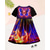 cheap 3D Butterfly Dress-Girls&#039; 3D Graphic Butterfly Dress Short Sleeve Summer Spring Vacation Daily Holiday Princess Beautiful Sweet Kids 4-12 Years Casual Dress A Line Dress Knee-length Regular Fit
