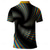 baratos Polo Geométrico Masculino-Homens Gráfico Camisa de golfe Manga Curta Camisas polo Camisas de colarinho Casual Roupas de férias Desgaste Rave Trajes de festa Botões Impressão 3D Verão Preto
