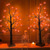 cheap Halloween Lights-Halloween Birch Tree Lights Battery and USB Powered Table Tree for Halloween Decoration Indoor Home Decor Purple Warm Light Orange Festival Atmosphere Decorative Light
