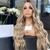 cheap Human Hair Lace Front Wigs-Remy Human Hair 13x4 Lace Front Wig Free Part Brazilian Hair Wavy Multi-color Wig 130% 150% Density Ombre Hair Highlighted / Balayage Hair For Women Long Human Hair Lace Wig
