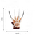 economico Maschere-Freddy Krueger Maschera Oggetti di scena di Halloween Halloween Orrore Costume Spaventoso Adulti Per uomo Halloween Carnevale Costumi di Halloween facili Vestirsi