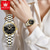abordables Montres à quartz-nouvelle marque olevs olevs tendance montres pour femmes calendrier lumineux affichage de la semaine diamants simple loisirs montre à quartz étanche sport vie voyage montre pour femmes