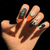 cheap Accessories-Halloween Fake Nail Snake Spider Pattern Almond False Nail Tip Full Cover Wearable French Fake Nail Patch Halloween Gifts