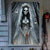 billige Veggtepper-halloween vindusdekor dekorasjoner, stoff spøkelse brud skumle halloween gardin skrekkfilm plakat vindusdør som dekker dekor for hjemsøkt hus, skummelt halloween vindu klinger dekaler innendørs