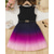 cheap Casual Dresses-Girls&#039; 3D Color Gradient Dress Sleeveless Summer Vacation Daily Holiday Princess Beautiful Sweet Kids 8-12 Years Casual Dress A Line Dress Midi Regular Fit