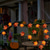 billige Halloween utendørs-solcelledrevet kunstig lønneblad krans lysstreng 6,5m 30leds Thanksgiving halloween høstløv dekorasjon utendørs innendørs hage uteplass peis for ferie atmosfære belysning