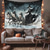 cheap Halloween Wall Tapestries-Halloween Decorations Hanging Tapestry Witch Dead Horses Wall Art Large Tapestry Mural Decor Photograph Backdrop Blanket Curtain Home Bedroom Living Room Decoration