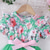cheap Casual Dresses-Easter Girls&#039; 3D Floral Dress Short Sleeve Summer Vacation Daily Holiday Princess Beautiful Sweet Little Kids(4-7ys) 4-7 Years Casual Dress A Line Dress Tulle Dress Knee-length Regular Fit