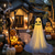 cheap Outdoor &amp; Yard Displays-Halloween Decorations Lighted Ghosts Outdoor Decoration Lights Yard Halloween Standing Ghost Lights Battery Operated Porch for Patio Spooky Atmosphere Decorations 1pc