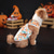 お買い得  ハロウィンペットコスチューム-犬用 ハロウィーンコスチューム 犬用コスチューム カボチャ かわいいスタイル ソフト ハロウィーン カーニバル パーティー 犬用子犬服
