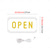 abordables Lampes néon led-enseigne au néon ouverte led entreprise néon enseigne ouverte applique murale art déco roman nuit néon lampes alimentées par fil usb pour bars, magasins, café, hôtel, décorations extérieures