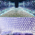 economico Luci solari da esterno-1 Pacco Luce a Rete Solare con Telecomando e Otto Funzioni per Decorazioni Atmosferiche di Feste e Interni Esteri 1.5 * 1.5M-96LED/3 * 2M-192LED/6 * 4M-672LED