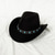 cheap Party Hats-Fashion Cowboy Hat For Men Women Vintage Western Wide Brim Cowgirl Jazz Cap Unisex Outdoor Beach Travel Sun Hats