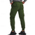 cheap Cargo Pants-Men's Cargo Pants Joggers Trousers Tactical Pants Elastic Waist Multi Pocket Elastic Cuff Plain Wearable Daily Outdoor Camping &amp; Hiking Fashion Classic Wine Army Green