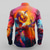 cheap Halloween Shirts-Halloween Men's Pumpkin Halloween Costumes Button Up Shirt Long Sleeve Horror Party Evening Wear Fall Winter Spring &amp; Summer Shirt Collar 3D Print Orange