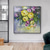 preiswerte Blumen-/Botanische Gemälde-Mintura handgefertigte Blumen-Ölgemälde auf Leinwand, Wandkunst, Dekoration, moderne abstrakte Bilder für die Inneneinrichtung, gerolltes, rahmenloses, ungedehntes Gemälde