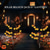 billige Halloween lys-1 stk solar skull hagelys 20led utendørs halloween gresskar lys vanntett gjør-det-selv-dekorasjon for plengård gangvei landskapsbelysning