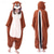 cheap Onesie Costumes-Adults&#039; Animal Onesie Costume Carnival Kings Day Costume Cartoon Chipmunk Onesie Pajamas Kigurumi Pajamas Charm Funny Costume For Men Women