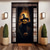 levne Halloweenové dveřní kryty-halloween dveřní dekorace halloween dveřní kryty dveřní tapisérie dýně lesní dveřní záclona dekorace pozadí dveřní banner pro přední dveře statek dovolená party dekorace zásoby