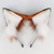 cheap Hair Styling Accessories-Animal Cosplay Costumes Faux Fur Cat Fox Wolf Furry Tail and Ears Headband for Carnival Party Costume Accessories
