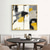 cheap Abstract Paintings-Handmade Oil Painting Canvas Wall Art Decoration Modern Abstract Square for Home Decor Rolled Frameless Unstretched Painting